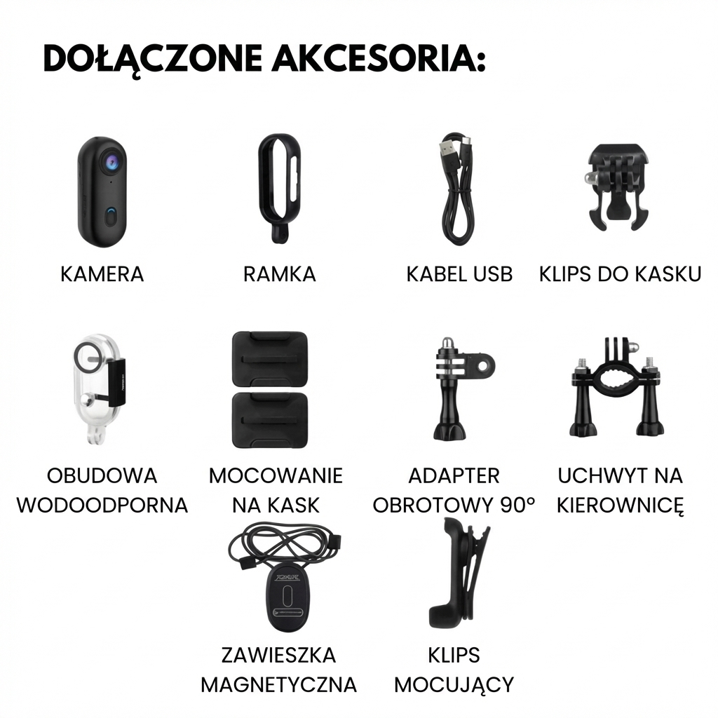 Mini Kamera Sportowa POVly 4K